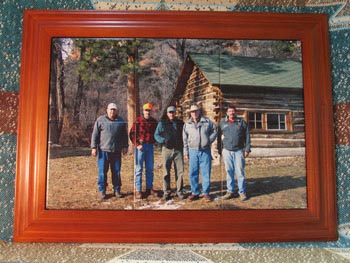 framed mural